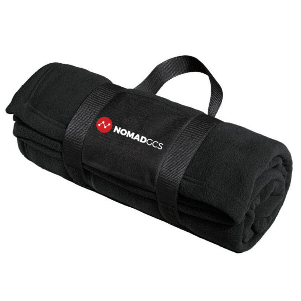 Port Authority Fleece Blanket with Carrying Strap Thumbnail