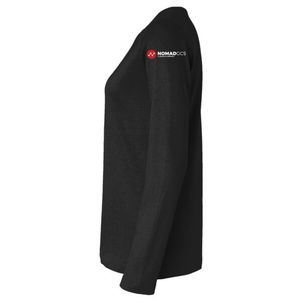 District® Women’s Perfect Tri® Long Sleeve V-Neck Tee Thumbnail