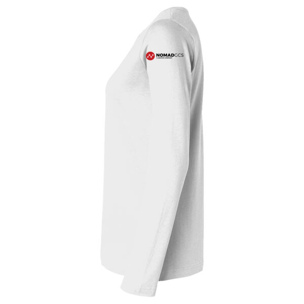 District® Women’s Perfect Tri® Long Sleeve V-Neck Tee Thumbnail